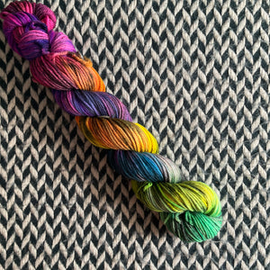 GHOST OF HALLOWEEN PAST -- Half-Skein -- Kew Gardens DK yarn --ready to ship