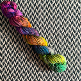 GHOST OF HALLOWEEN PAST -- Half-Skein -- Kew Gardens DK yarn --ready to ship