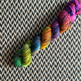 GHOST OF HALLOWEEN PAST -- Half-Skein -- Kew Gardens DK yarn --ready to ship