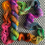 GHOST OF HALLOWEEN PAST -- Half-Skein -- Kew Gardens DK yarn --ready to ship