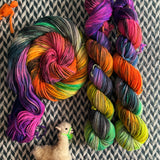 GHOST OF HALLOWEEN PAST -- Half-Skein -- Kew Gardens DK yarn --ready to ship