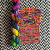 GHOST OF HALLOWEEN PAST -- Half-Skein -- Times Square sock yarn -- ready to ship
