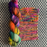 GHOST OF HALLOWEEN PAST -- Broadway sparkle sock yarn -- ready to ship