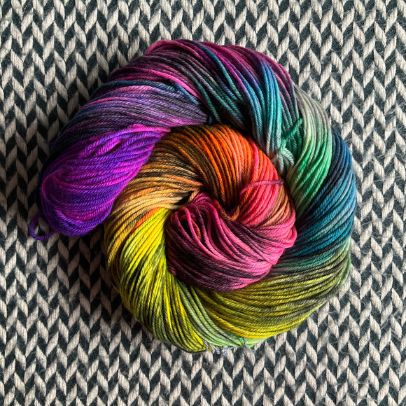 GHOST OF HALLOWEEN PAST -- Greenwich Village DK yarn -- ready to ship