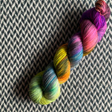 GHOST OF HALLOWEEN PAST -- Times Square sock yarn -- ready to ship