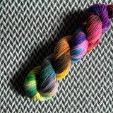 GHOST OF HALLOWEEN PAST -- Tribeca sparkle DK yarn -- ready to ship