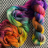 GHOST OF HALLOWEEN PAST -- Tribeca sparkle DK yarn -- ready to ship