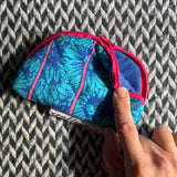 HYDROBLUE -- small notion pouch with zipper -- ready to ship