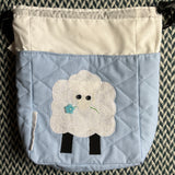 SHEEPISH -- project bag -- ready to ship