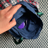 HEARTY PLAID -- project bag -- ready to ship