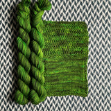 Tree's a Crowd -- mini-skein -- Times Square sock yarn -- ready to ship