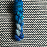 OY TO THE WORLD -- Wave Hill zebra fingering yarn -- ready to ship