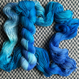 OY TO THE WORLD -- Times Square sock yarn -- ready to ship