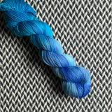 OY TO THE WORLD -- Broadway sparkle sock yarn -- ready to ship