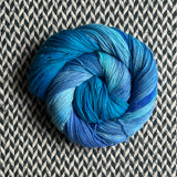 OY TO THE WORLD -- Broadway sparkle sock yarn -- ready to ship