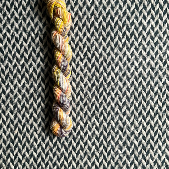 It's Lit -- mini-skein -- Times Square sock yarn -- ready to ship