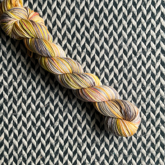 IT'S LIT -- Half-Skein -- Times Square sock yarn -- ready to ship