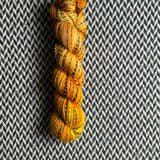 GLOW BIG OR GLOW HOME -- Wave Hill zebra fingering yarn -- ready to ship