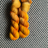 GLOW BIG OR GLOW HOME -- Times Square sock yarn -- ready to ship