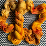 GLOW BIG OR GLOW HOME -- Times Square sock yarn -- ready to ship