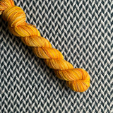 GLOW BIG OR GLOW HOME -- Half-Skein -- Times Square sock yarn -- ready to ship