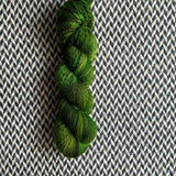 TREE'S A CROWD -- Wave Hill zebra fingering yarn -- ready to ship