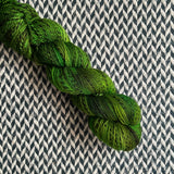 TREE'S A CROWD -- Wave Hill zebra fingering yarn -- ready to ship