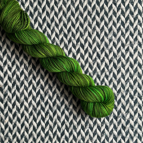 TREE'S A CROWD -- Half-Skein -- Times Square sock yarn -- ready to ship