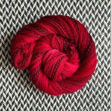 CLAUS-TROPHOBIC -- Wave Hill zebra fingering yarn -- ready to ship