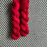 CLAUS-TROPHOBIC -- Times Square sock yarn -- ready to ship