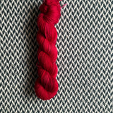 CLAUS-TROPHOBIC -- Times Square sock yarn -- ready to ship