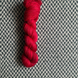 CLAUS-TROPHIC -- Broadway sparkle sock yarn -- ready to ship