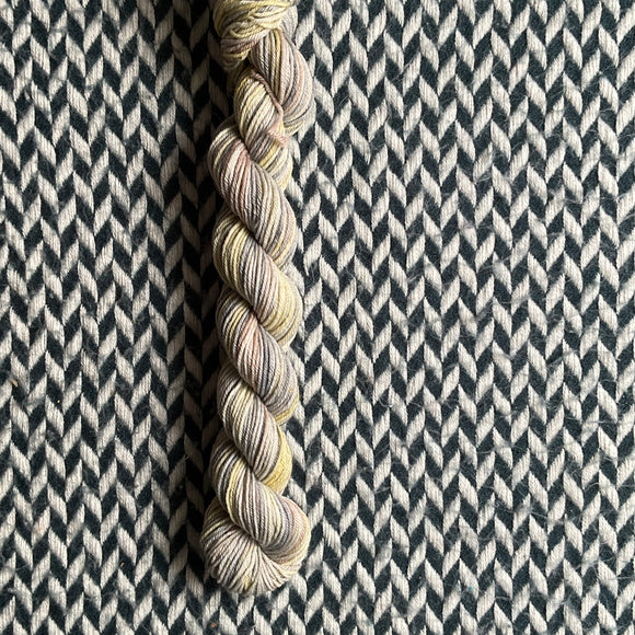 Cattitude -- mini-skein -- Times Square sock yarn -- ready to ship