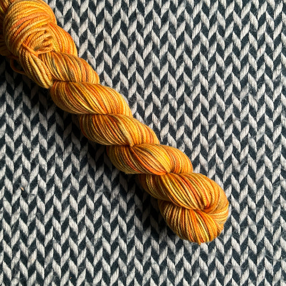 BUZZ ROLL -- Half-Skein -- Greenwich Village DK yarn --ready to ship