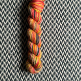 DRUMLINE -- Half-Skein -- Greenwich Village DK yarn --ready to ship