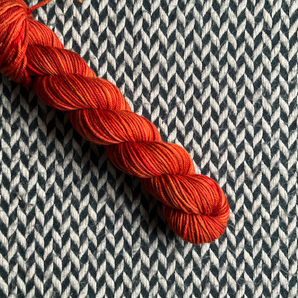 BACKBEAT -- Half-Skein -- Greenwich Village DK yarn --ready to ship