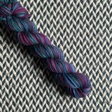 BLACK OPAL -- Half-Skein -- Greenwich Village DK yarn --ready to ship