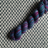 BLACK OPAL -- Half-Skein -- Greenwich Village DK yarn --ready to ship