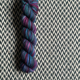 BLACK OPAL -- Half-Skein -- Greenwich Village DK yarn --ready to ship