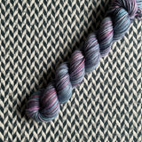 BLACK PEARL -- Half-Skein -- Greenwich Village DK yarn --ready to ship