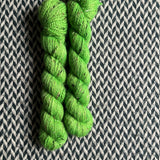 LIME -- Half-Skein -- LaGuardia Tweed DK yarn --ready to ship