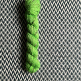 LIME -- Half-Skein -- LaGuardia Tweed DK yarn --ready to ship