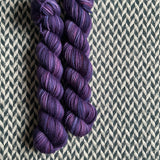 VIOLET VARIETY -- Half-Skein -- Greenwich Village DK yarn -- ready to ship