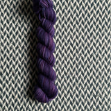 VIOLET VARIETY -- Half-Skein -- Greenwich Village DK yarn -- ready to ship