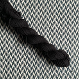 BLACKBIRD -- Half-Skein -- Kew Gardens DK yarn -- ready to ship