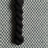 BLACKBIRD -- Half-Skein -- Kew Gardens DK yarn -- ready to ship