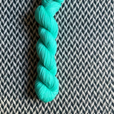 CRACKS IN THE GLACIER -- Half-Skein -- Times Square sock yarn -- ready to ship