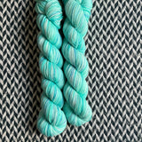 SEA GLASS -- Half-Skein -- Times Square sock yarn -- ready to ship