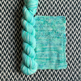 SEA GLASS -- Half-Skein -- Times Square sock yarn -- ready to ship