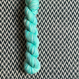 SEA GLASS -- Half-Skein -- Times Square sock yarn -- ready to ship